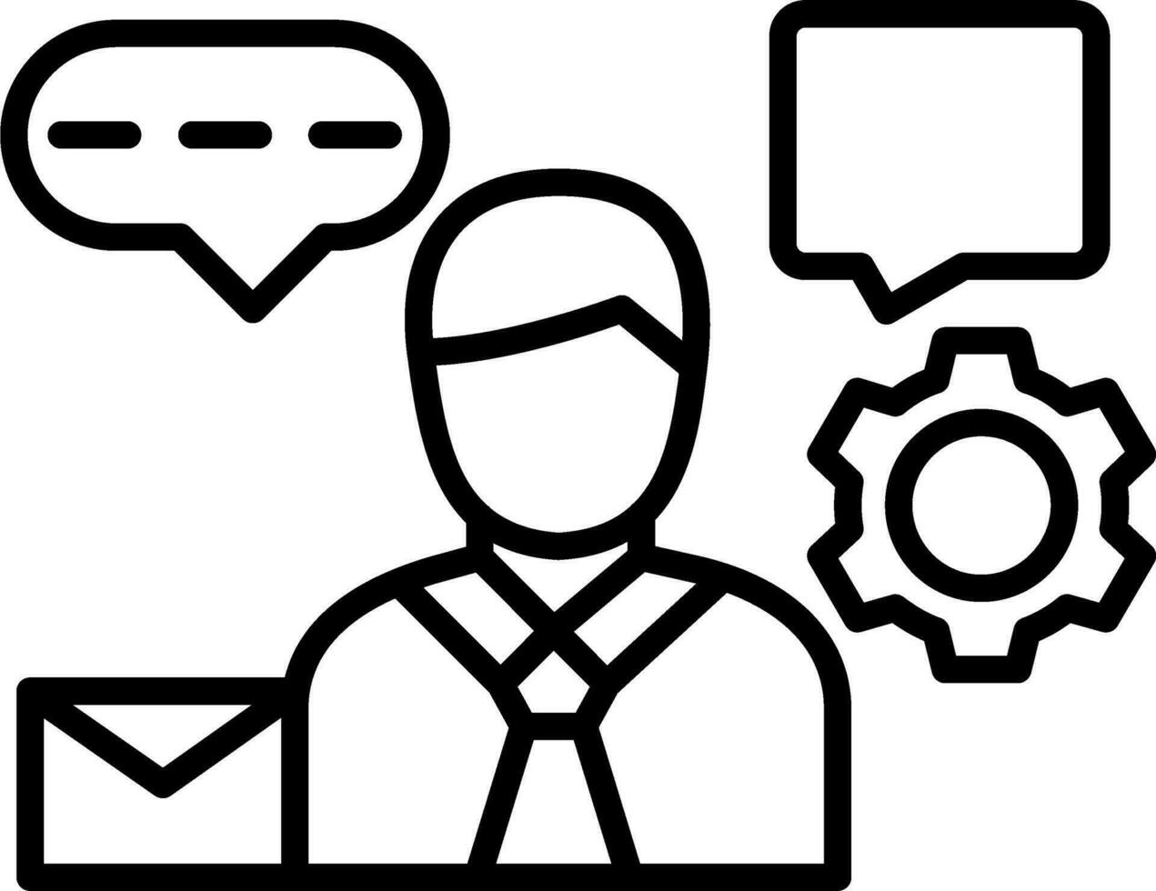 Client Support Vector Icon