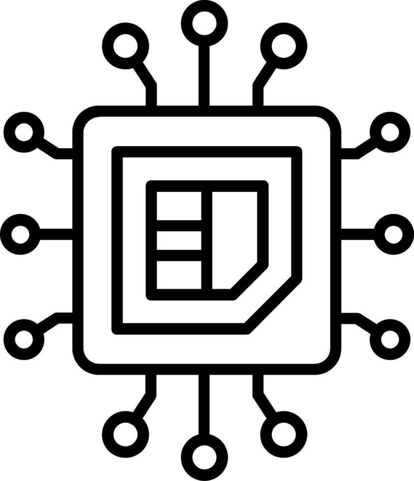 Cpu Vector Icon