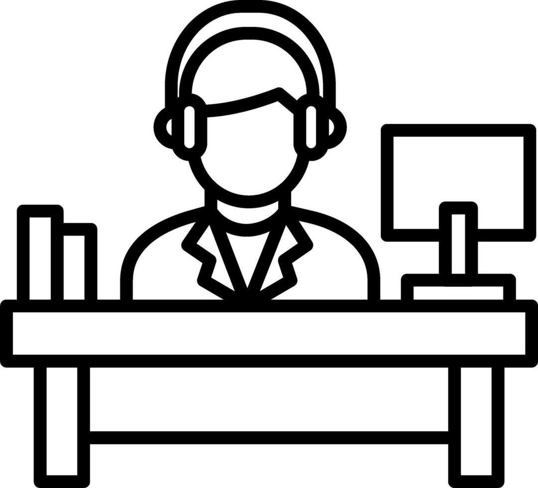 Help Desk Vector Icon