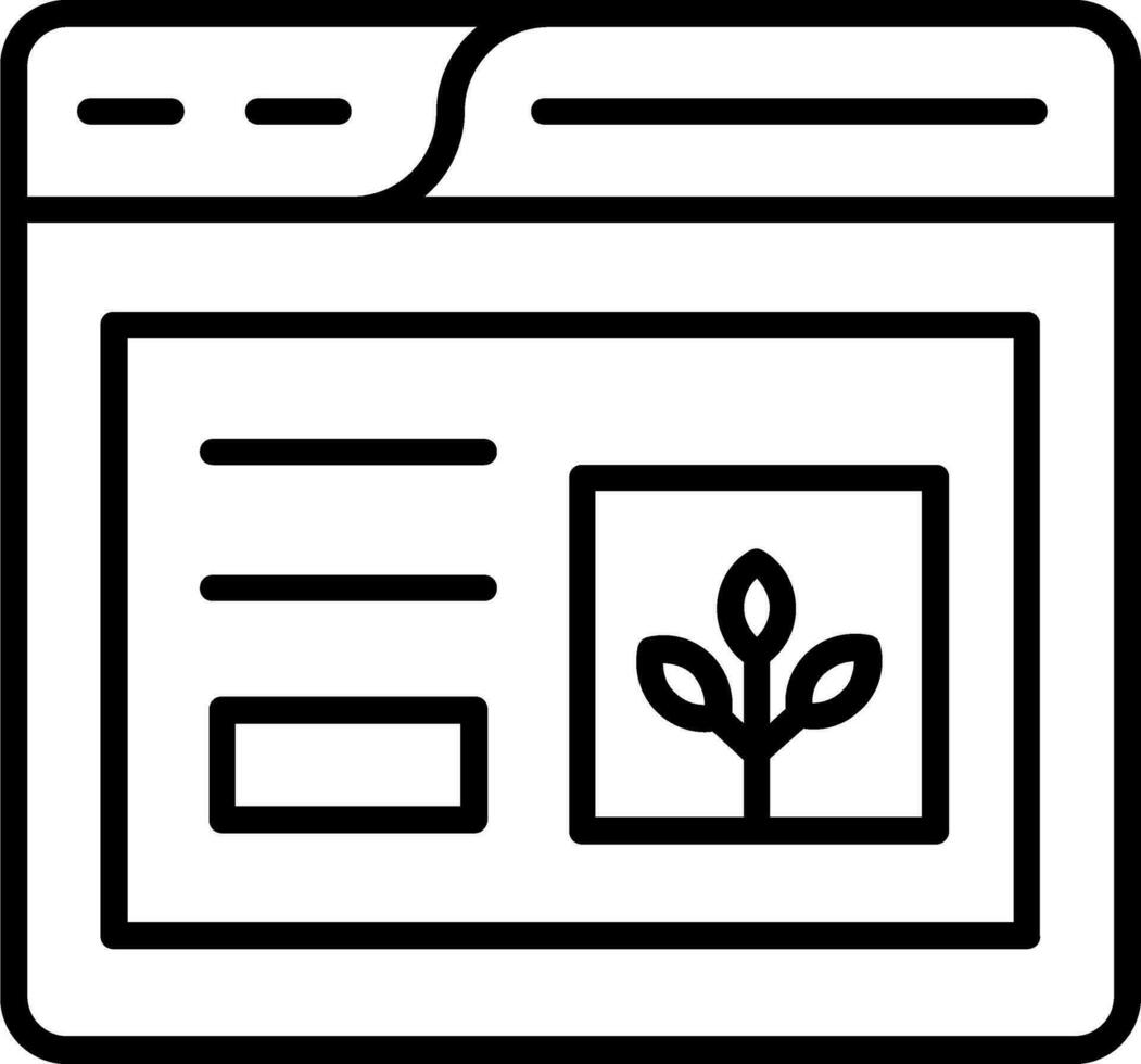 Website Vector Icon