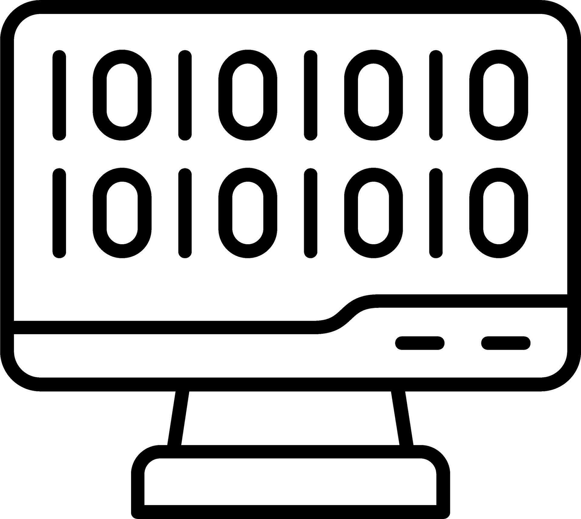 Binary Code Vector Icon 30974718 Vector Art at Vecteezy