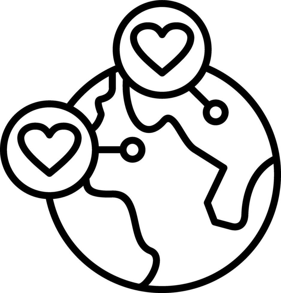 Earth Vector Icon