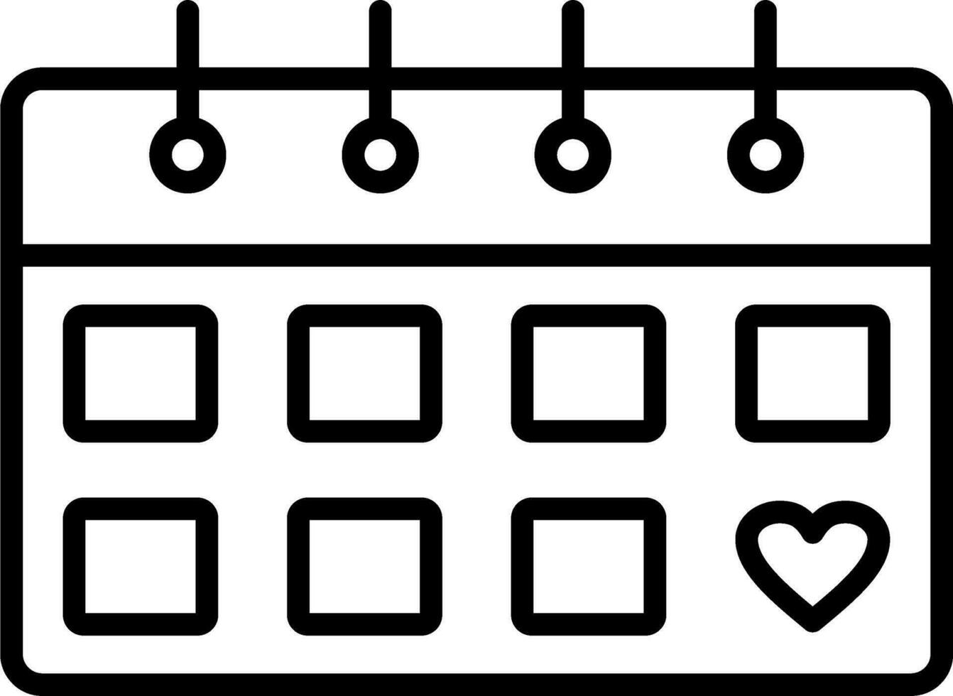 Calendar Vector Icon