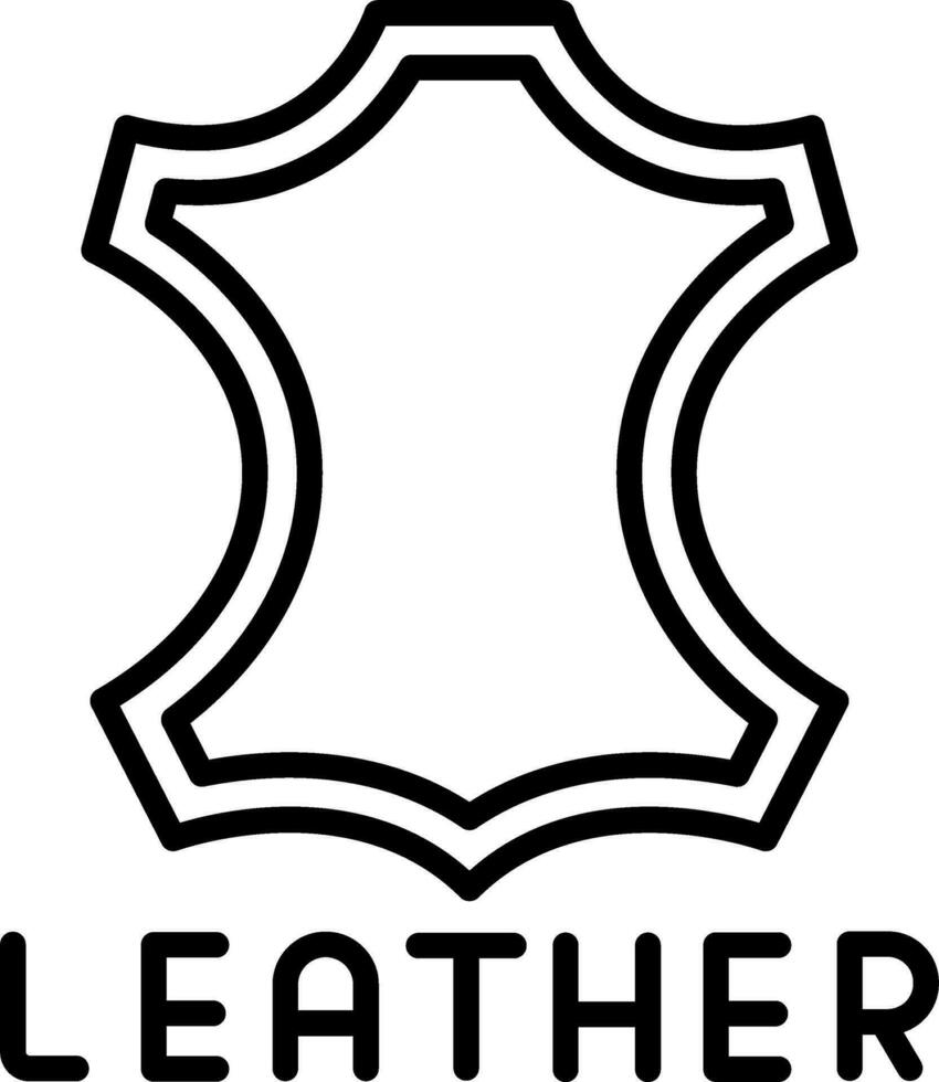 Leather Vector Icon