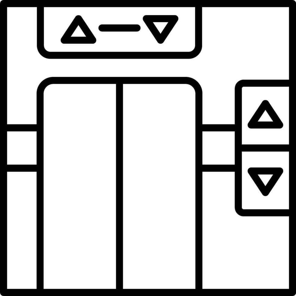 Elevator Vector Icon