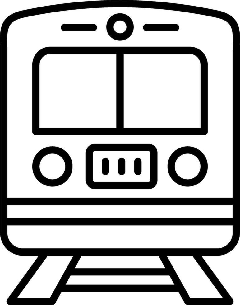 icono de vector de tren