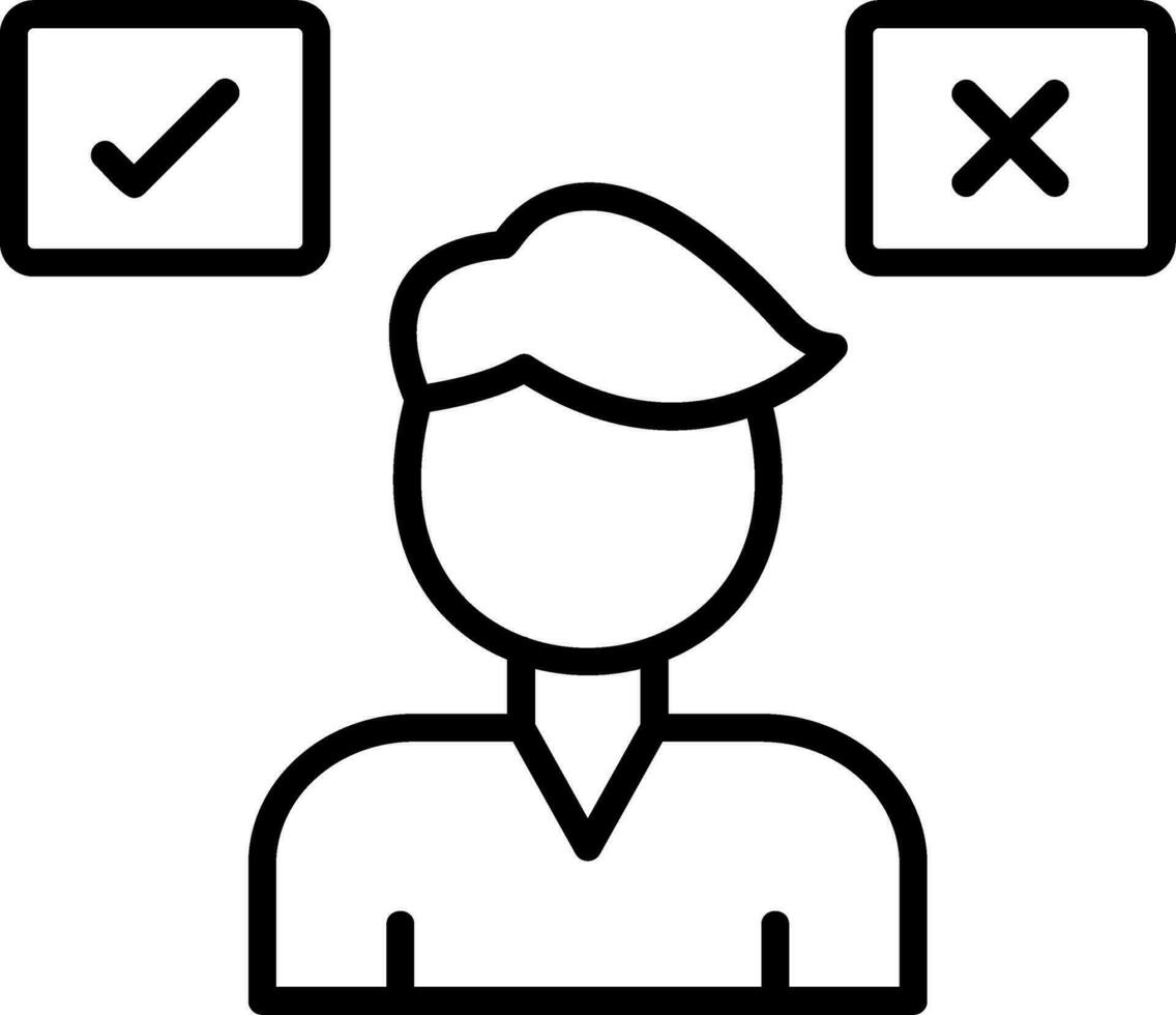 Decision Making Vector Icon