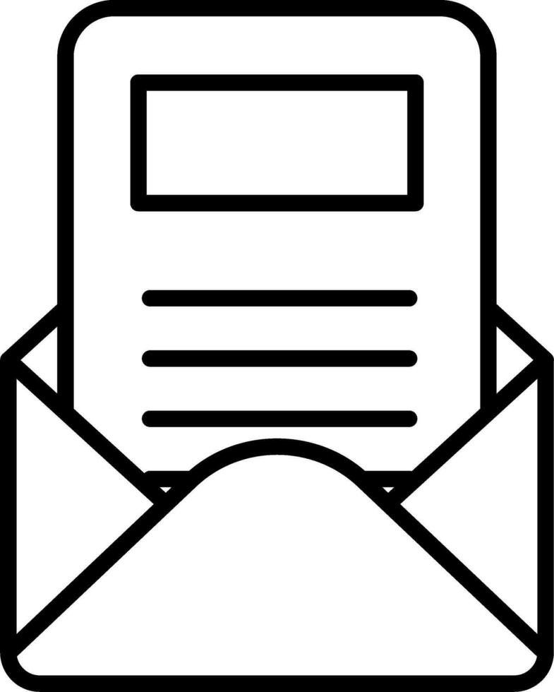 Newsletter Vector Icon