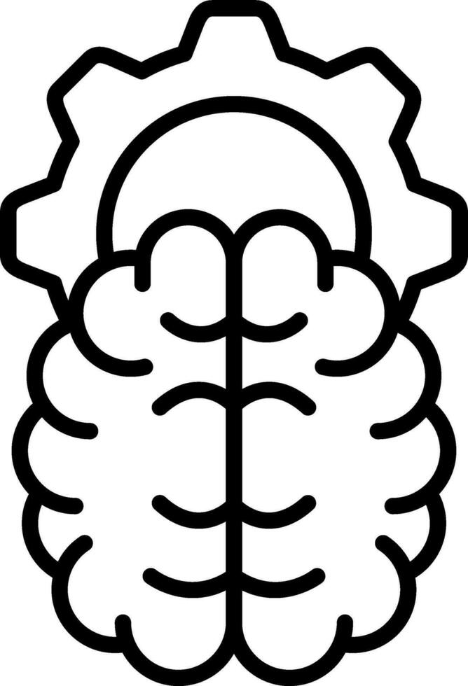 Machine Learning Vector Icon