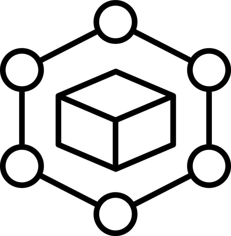 Blockchain Vector Icon