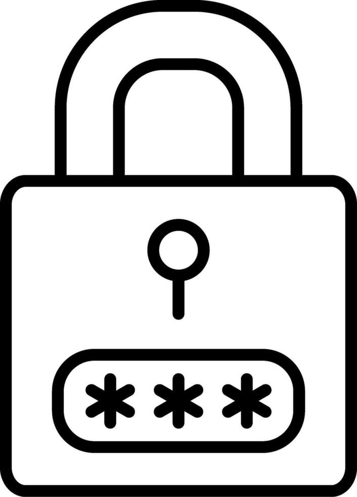 Password Vector Icon