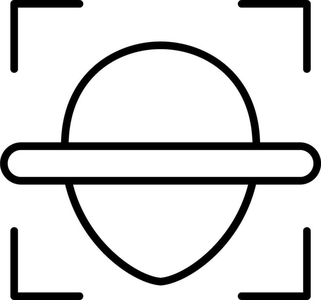 Face Id Vector Icon