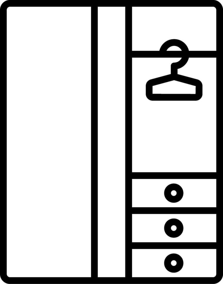 Dressing Room Vector Icon