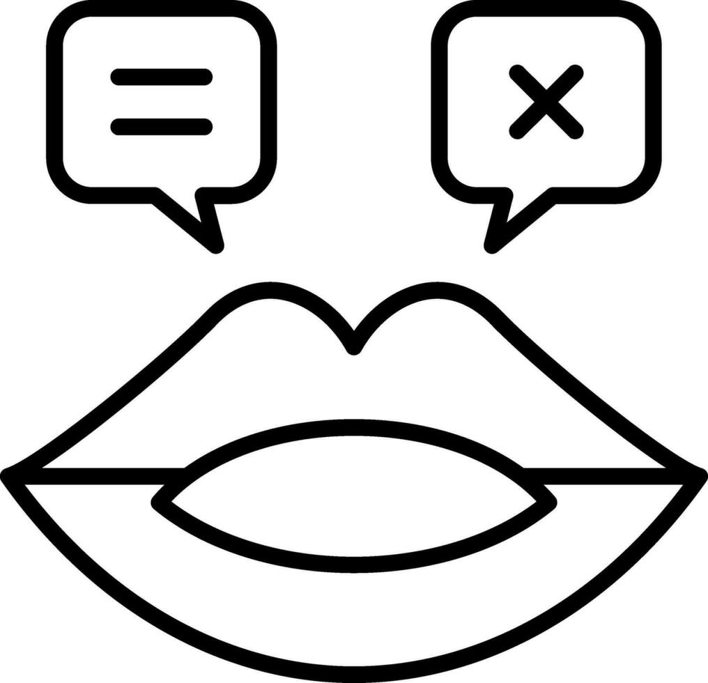 Gossip Vector Icon