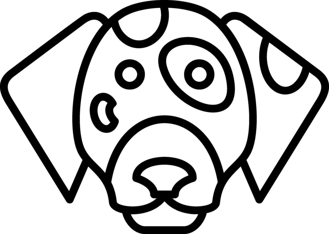 Dalmatian Vector Icon