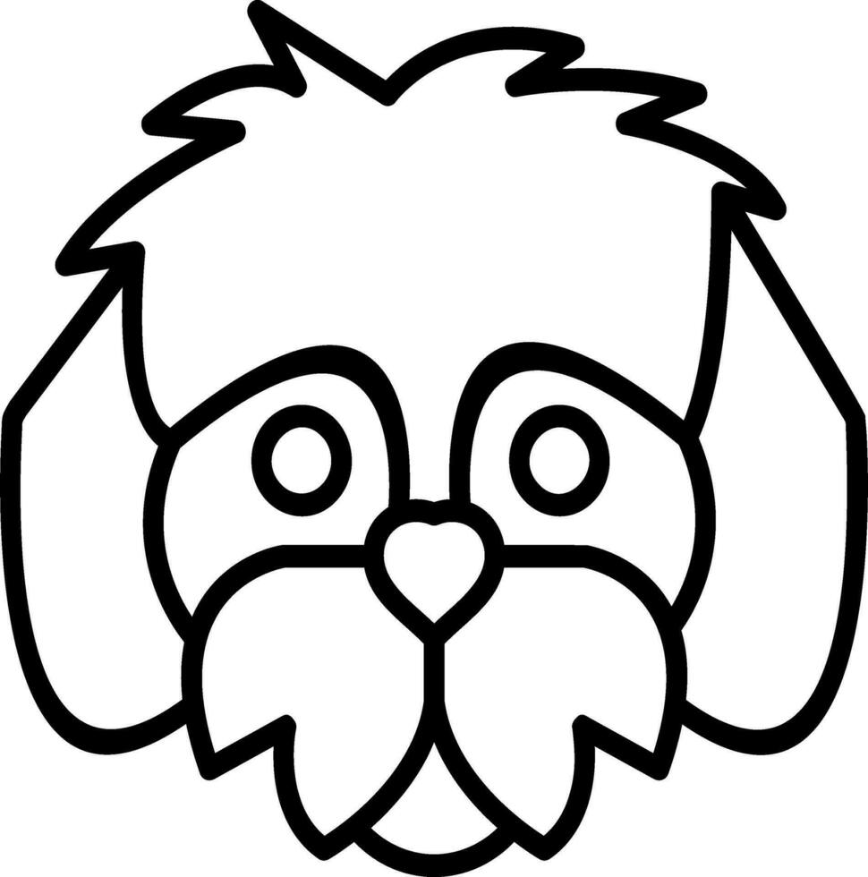 Shih Tzu Vector Icon