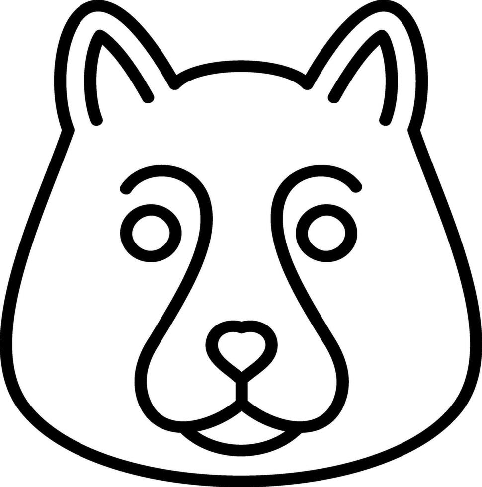 Pomeranian Vector Icon