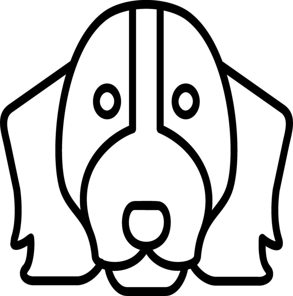 Springer Spaniel Vector Icon