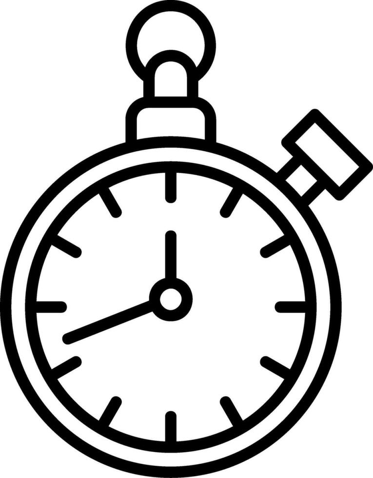 Old Watch Vector Icon