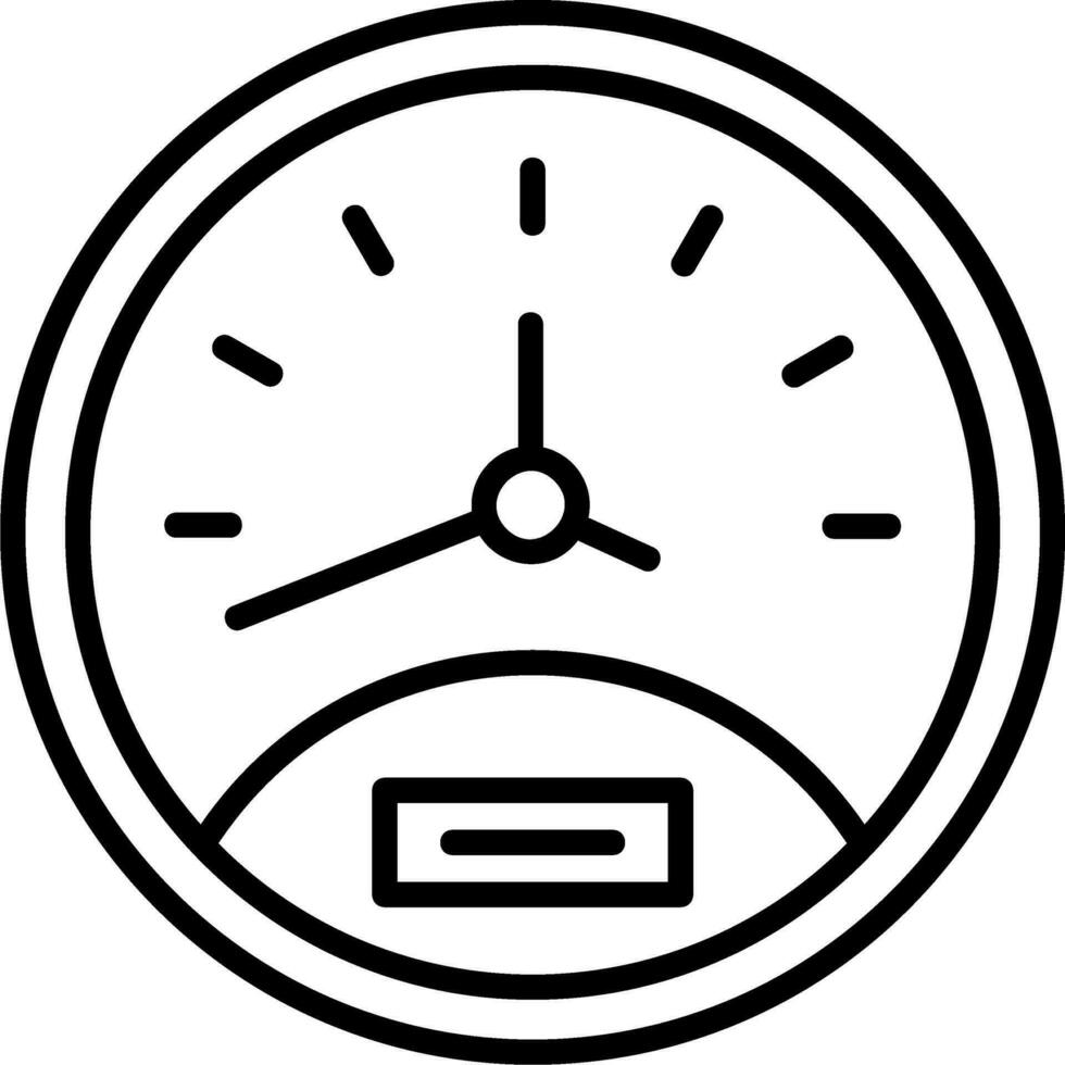 Speedometer Vector Icon