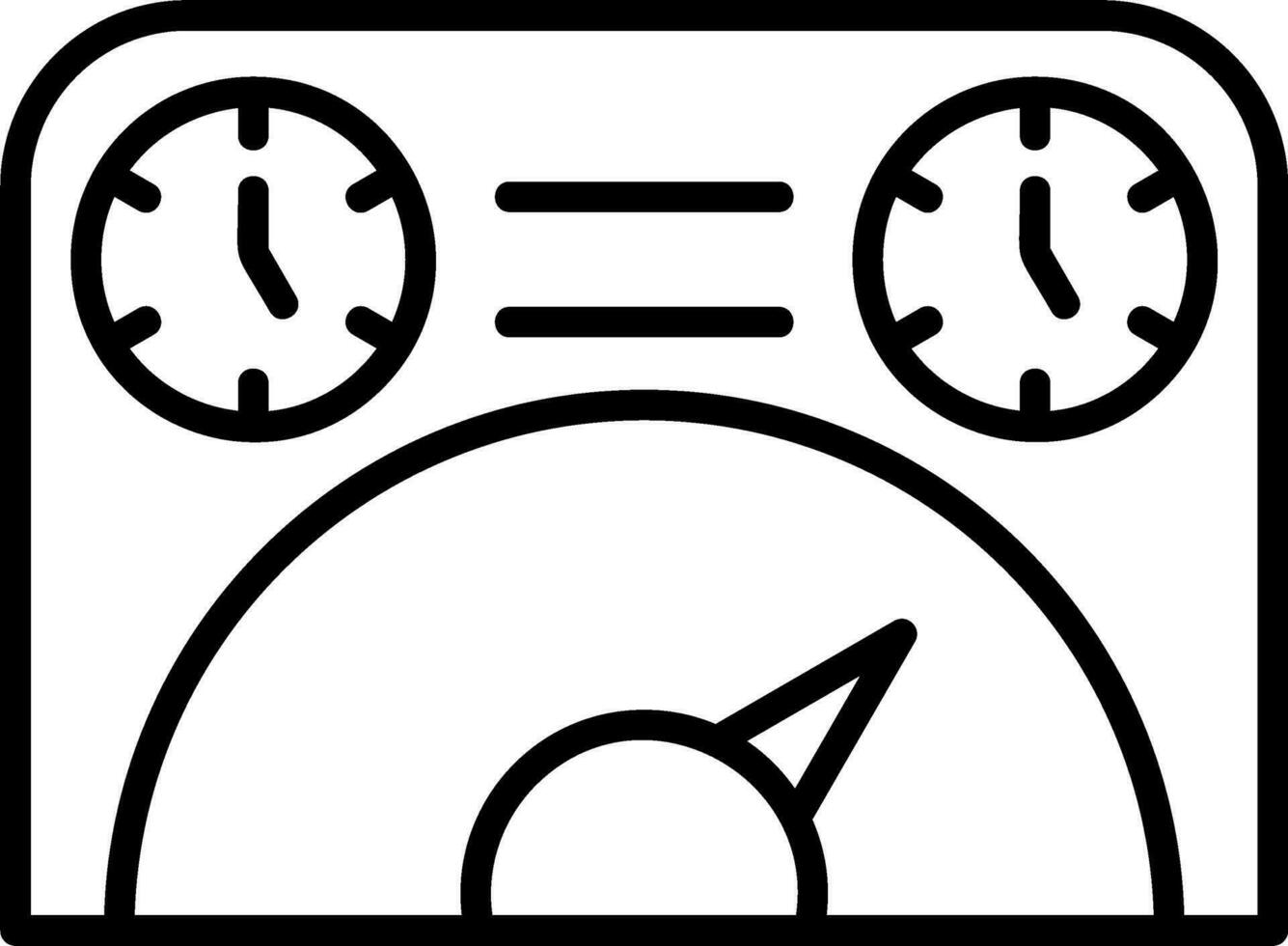 Speedometer Vector Icon