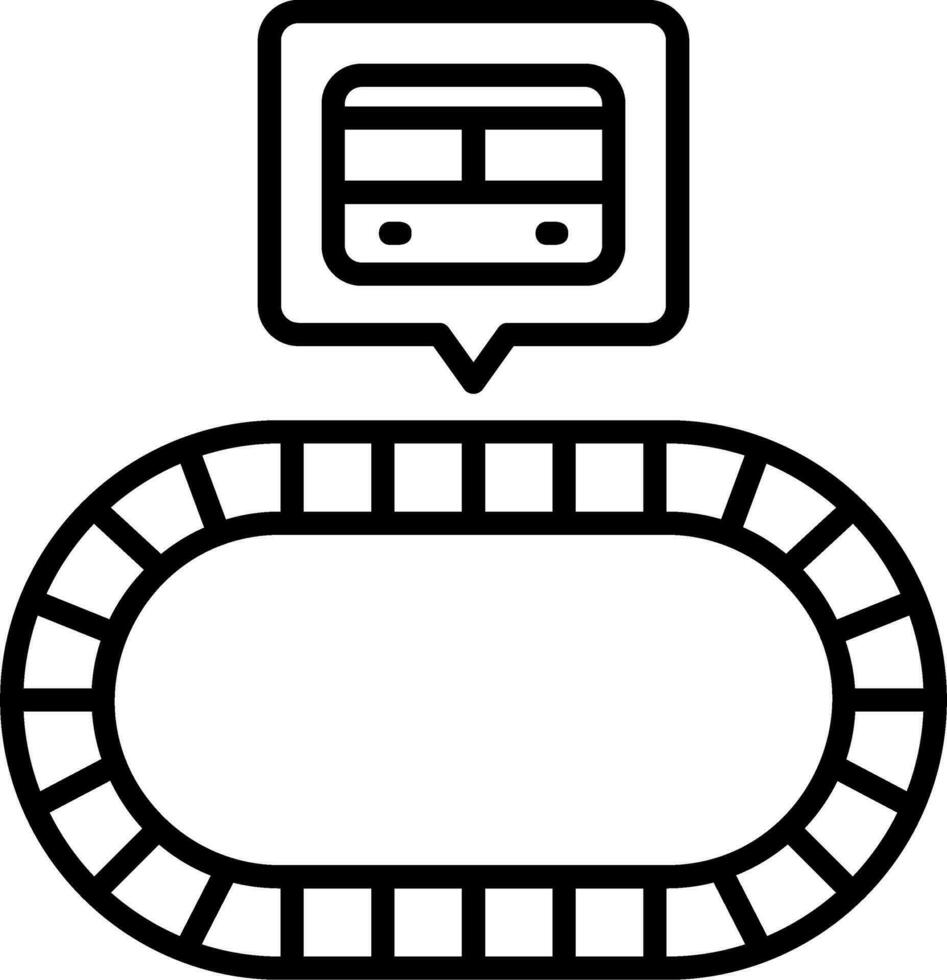 Railway Vector Icon