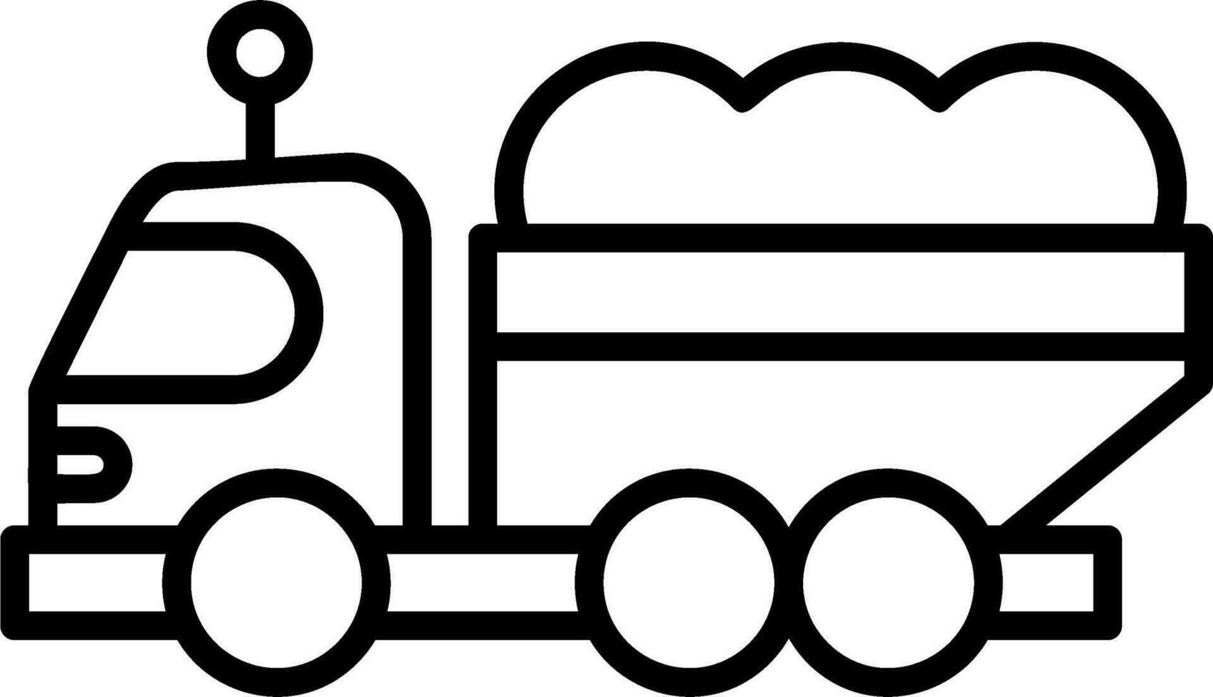 Dump Truck Vector Icon