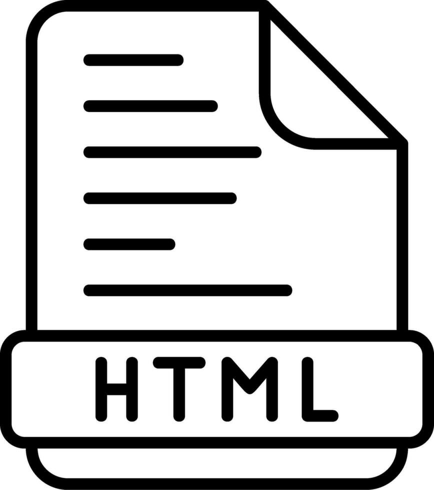 HTML Vector Icon