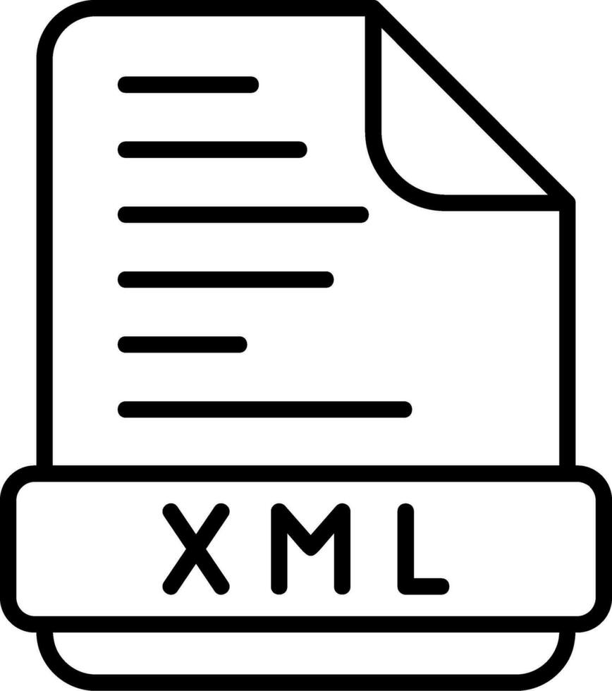 Xml Vector Icon