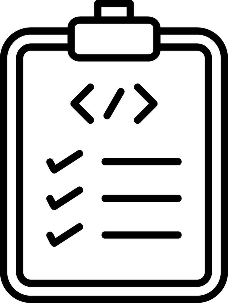 Task List Vector Icon