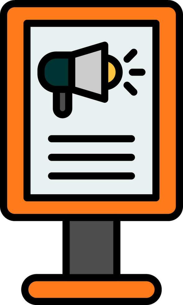 Poster Vector Icon