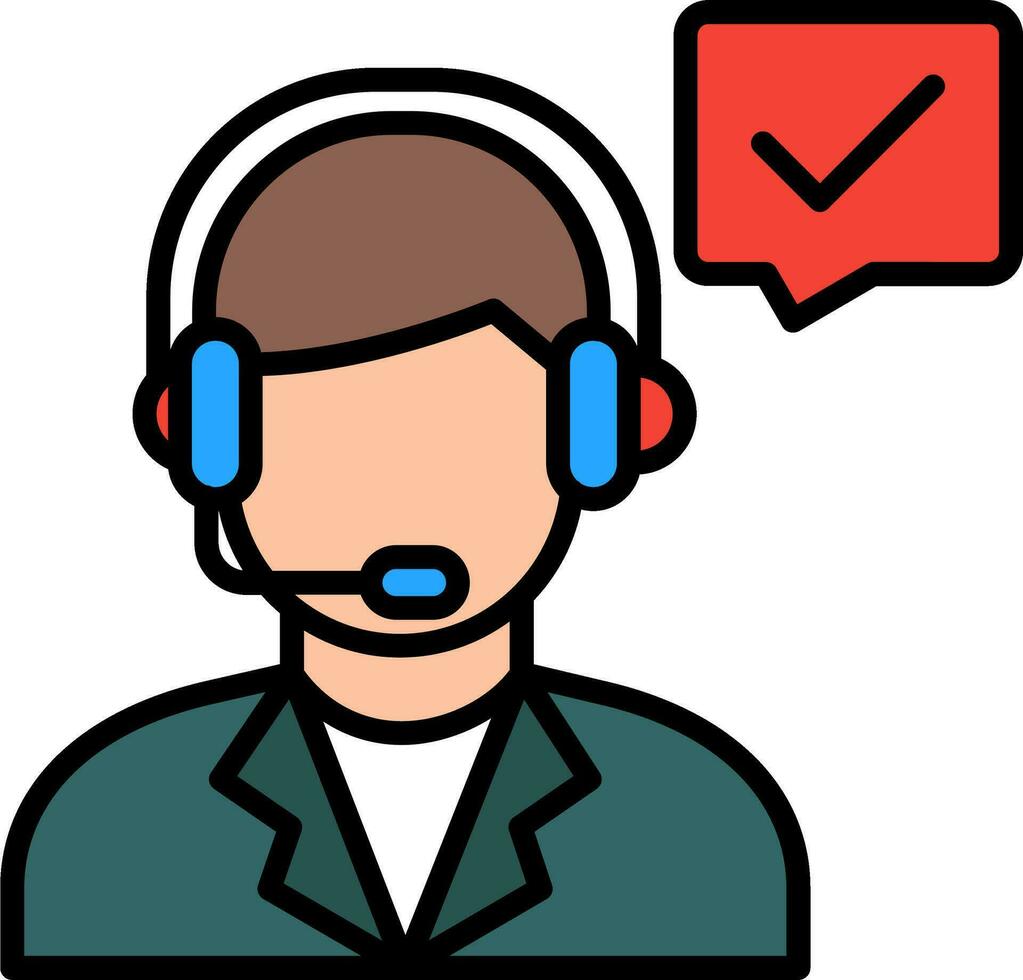 Customer Service Vector Icon