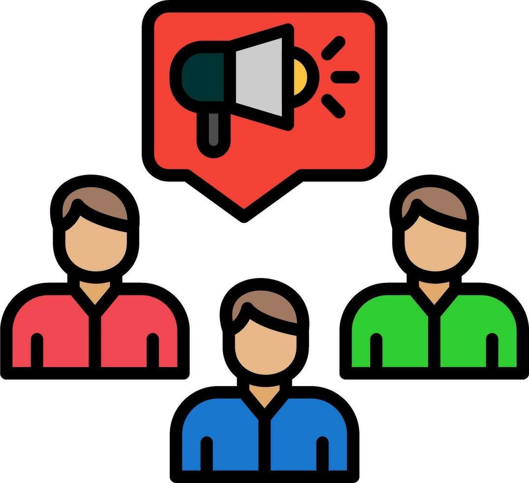 Public Relation Vector Icon