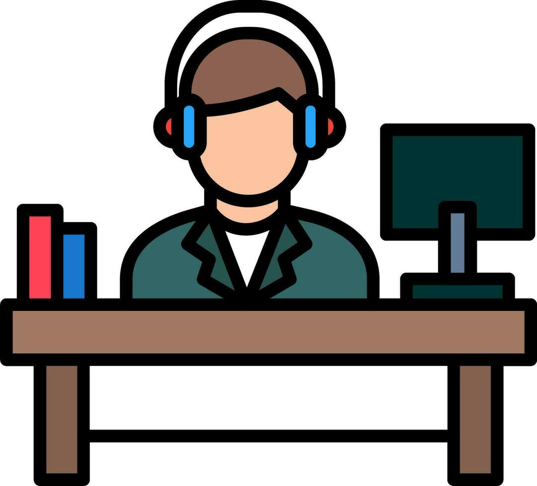 Help Desk Vector Icon