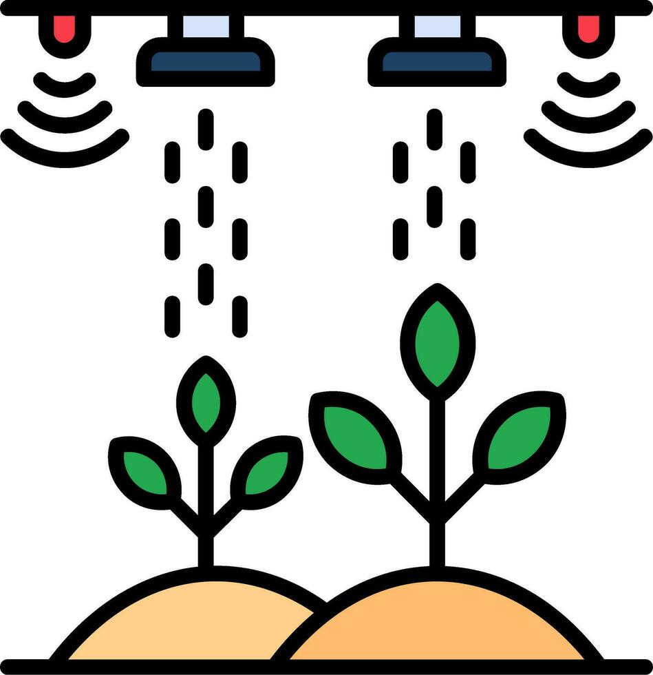 Smart Farm Vector Icon