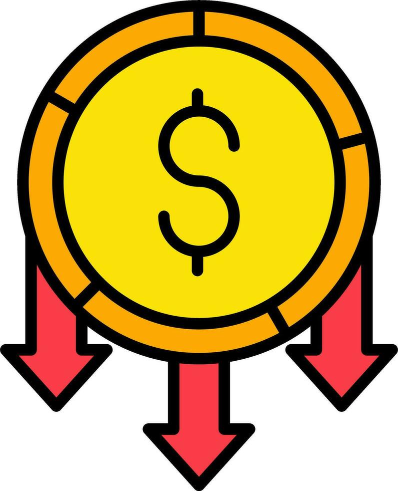 Cost Basis Vector Icon