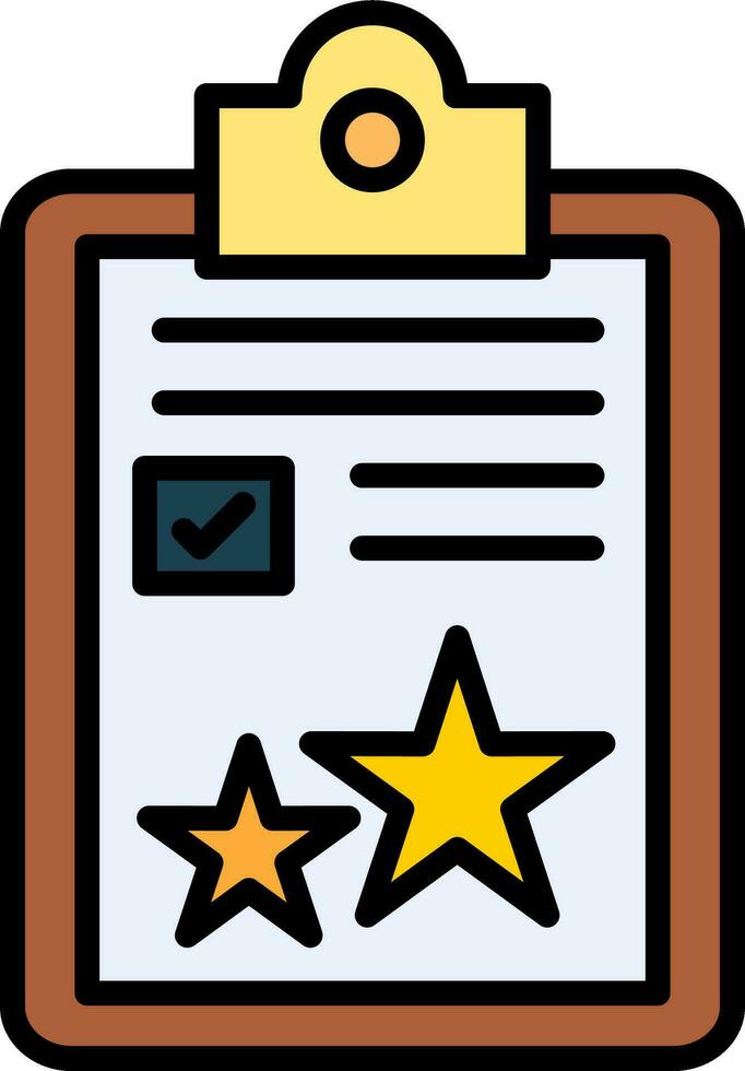 Rating Vector Icon