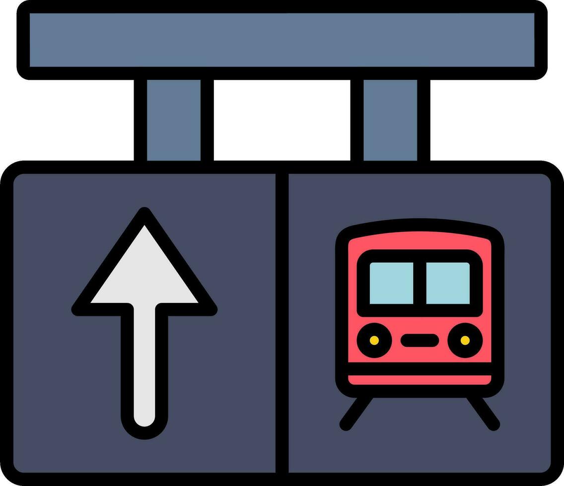Departure Vector Icon