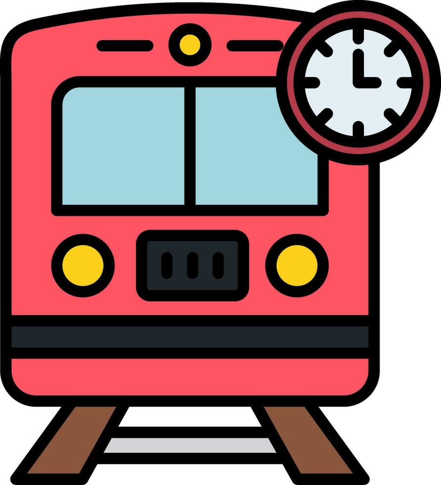 tren veces vector icono