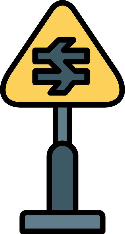 Traffic Sign Vector Icon