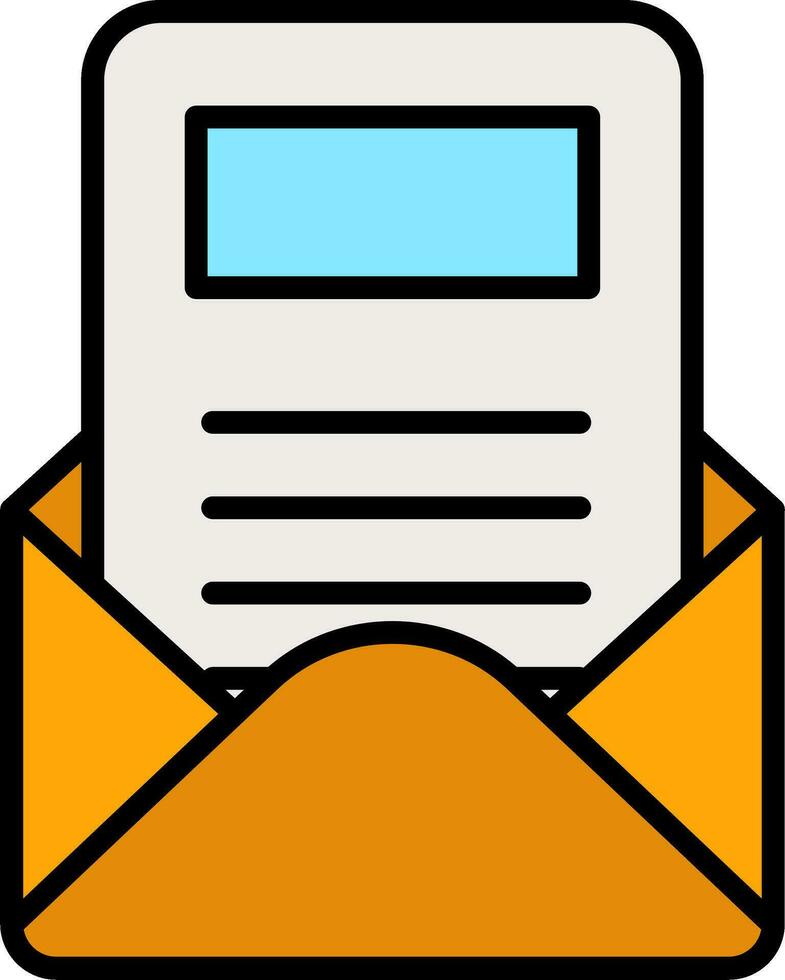 Newsletter Vector Icon