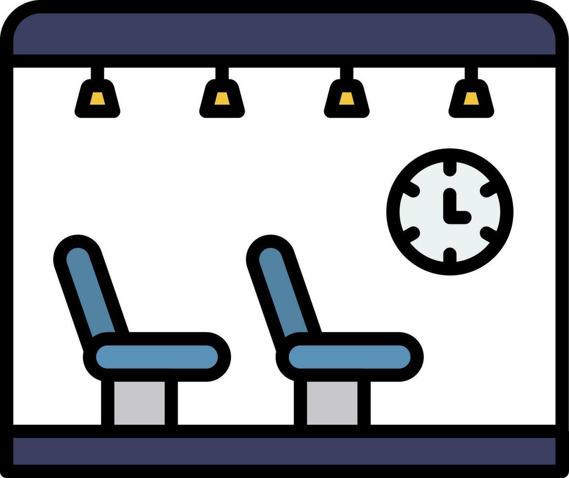 Waiting Room Vector Icon