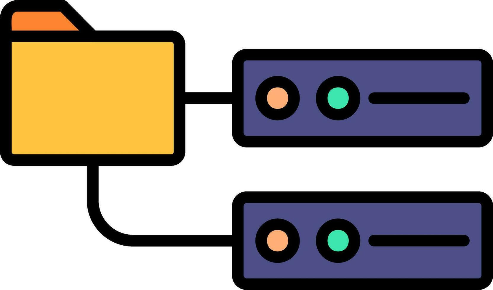 Data Vector Icon