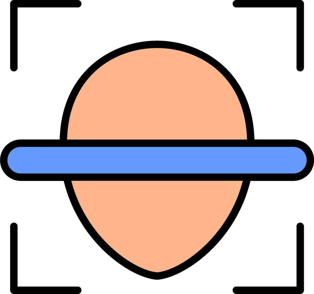 Face Id Vector Icon