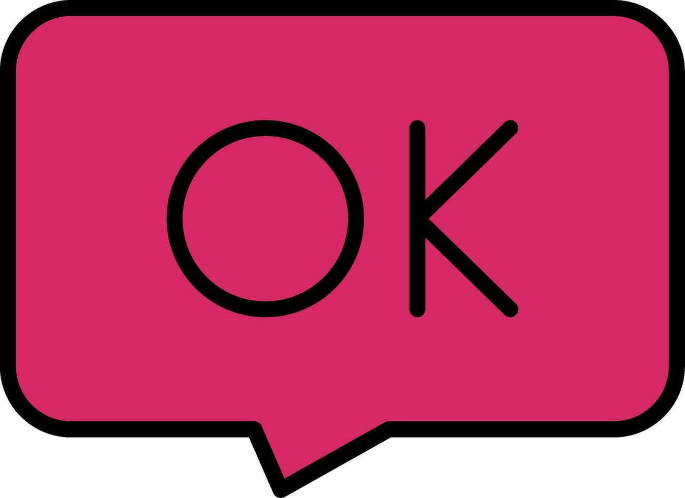 Ok Vector Icon