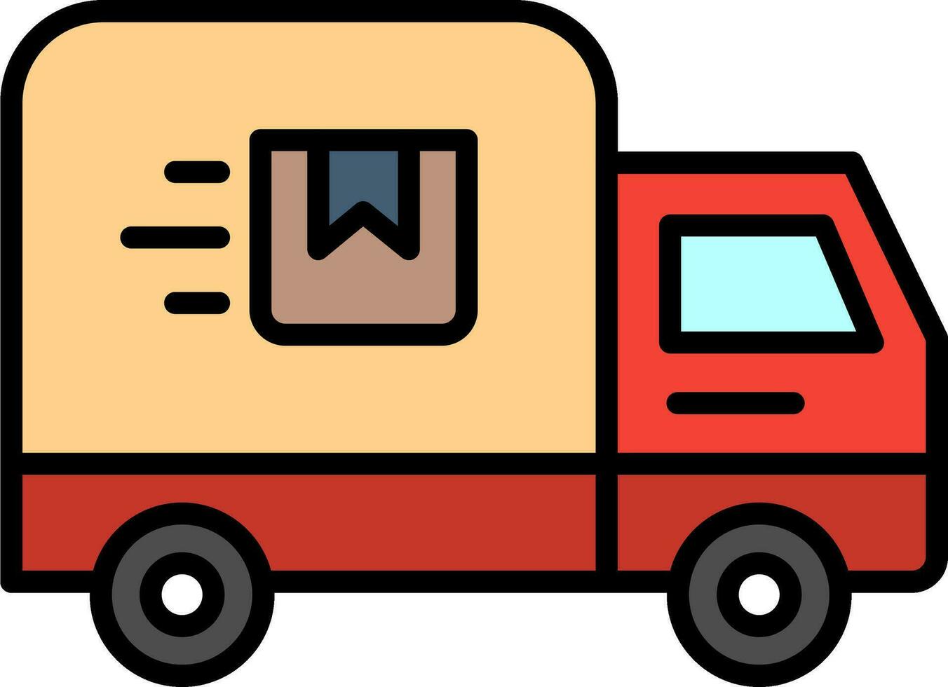 Delivery Truck Vector Icon