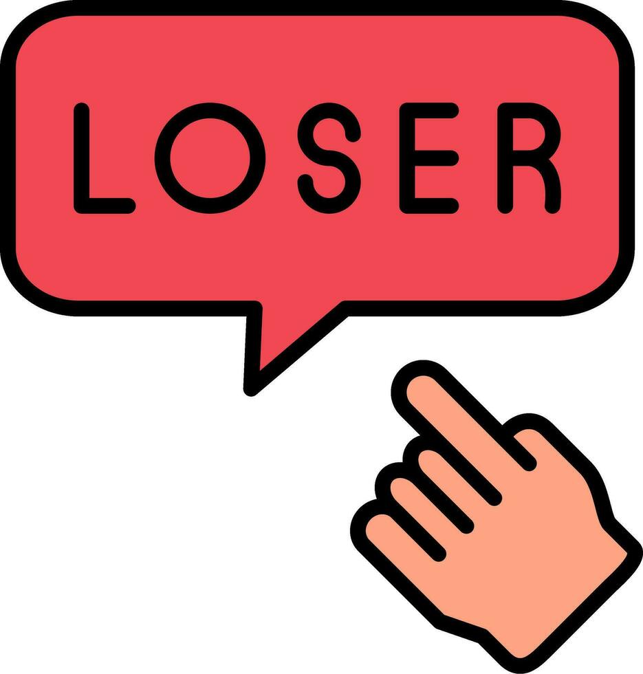 Loser Vector Icon