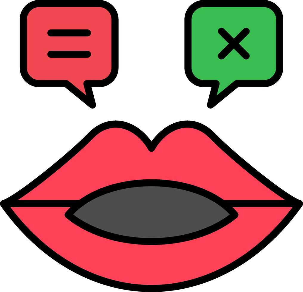 Gossip Vector Icon