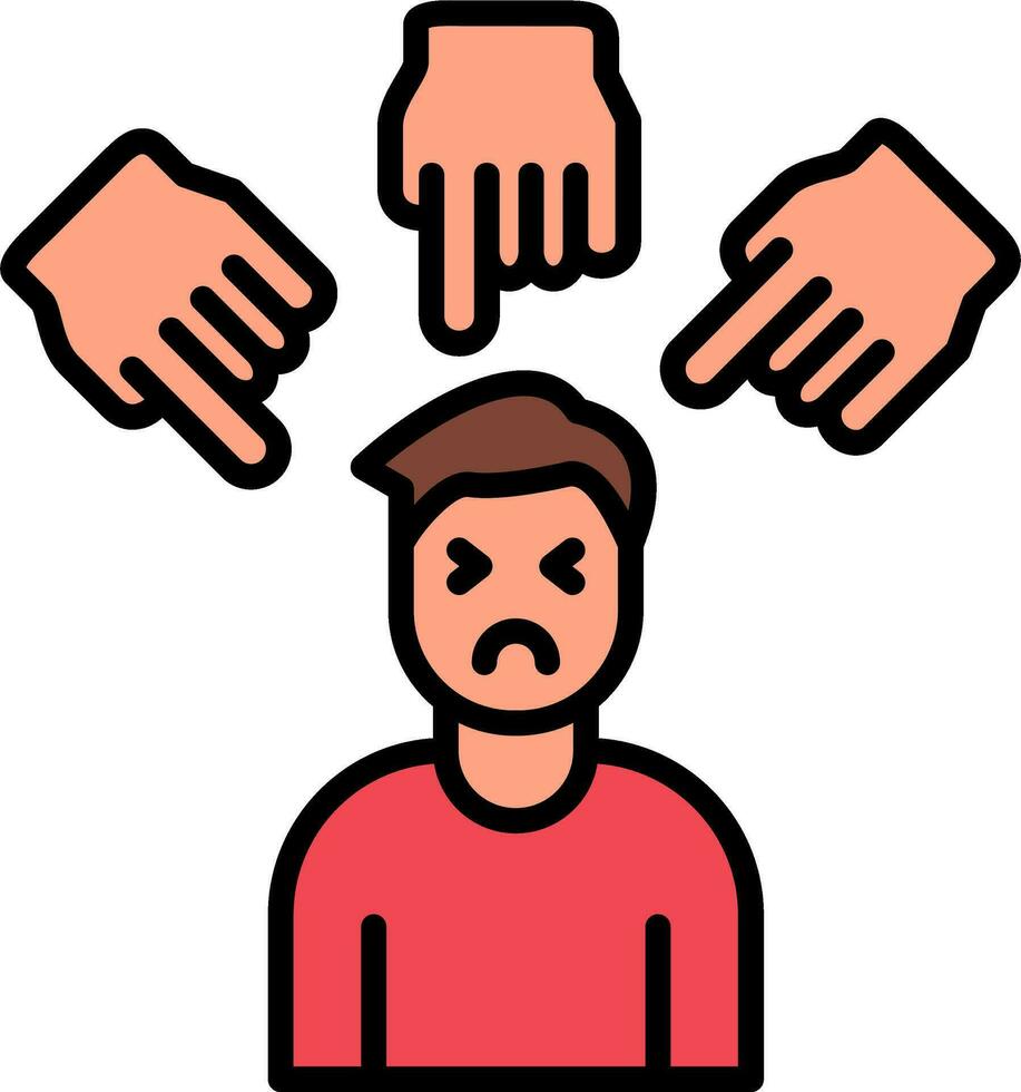 Bullying Vector Icon