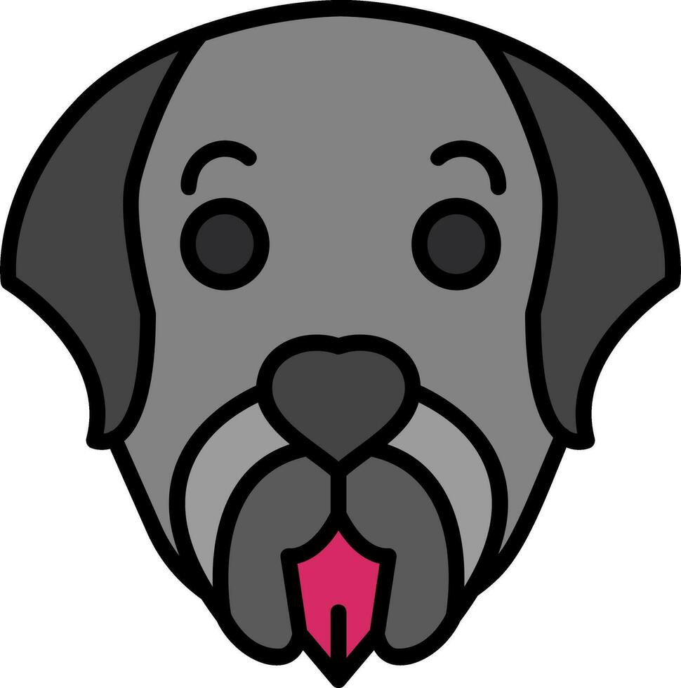 pudelpointer vector icono